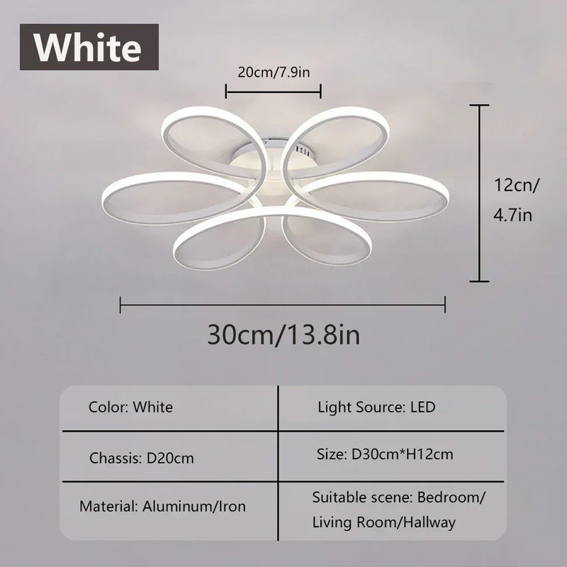 Axyaa 30CM LED Ceiling Light 40W for Bedroom Corridors Study Restaurants