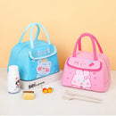 Axyaa Unicorn Crossbody Lunch Bag: Cute Cartoon Style for School Children & Women