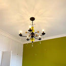Axyaa Bauhaus Chandelier Retro Minimalist Candle Light French Restaurant Bedroom Lighting