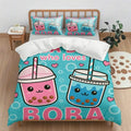 Axyaa Cartoon Animal Print Quilt Cover Set - Digital Printing - No Bed Sheets