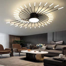 Axyaa LED Ceiling Lamp: Modern Nordic Style for Living Room, Dining, Bedroom Lighting
