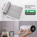 Axyaa 3D Partition Splicing Stickers Self-Adhesive Foam Roll Set for Indoor Use