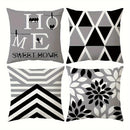 Axyaa Geometric Pattern Printed Pillowcase for Chic Home Decor
