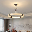 Axyaa Modern Chandelier Ring Pendant Lamp for Living Room and Bedroom