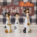 Halloween Witch Decor Set for Holiday and Party Ornaments by Axyaa
