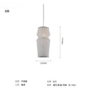 Axyaa Stainless Steel Pendant Lights - Modern LED E27 Fixtures