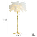 Axyaa Ostrich Feather Floor Lamp - Light Luxury Modern Design