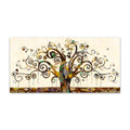 Axyaa Tree of Life Klimt Canvas Wall Art Print for Modern Scandinavian Decor