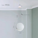 Axyaa Crescent Moon LED Chandelier for Dining Room Kitchen Coffee Shop