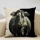 Axyaa Nice Cow Cushion Cover - Decorative Pillow Case for Sofa & Chair