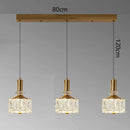 Axyaa Crystal Chandelier Pendant Light for Living Room Dining Room Ceiling Light