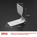 Axyaa Magnetic Shelf Bracket with Anti-Reverse Baffle for Supermarket Food Display