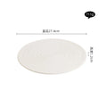 Axyaa Ceramic Steak Pasta Sushi Dessert Plate Set for Molecular Cuisine