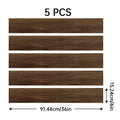 Axyaa Wood Plank Vinyl Floor Tile, Self-Adhesive, Easy DIY, SXP Stickers for Any Room