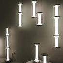 Axyaa Modern Glass LED Floor Lamp Living Room Bedroom Lighting Fixtures