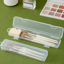 Axyaa Makeup Brush Storage Box Dustproof Transparent Organizer