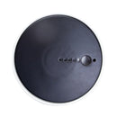 Axyaa Black & White Matte Sushi Sashimi Tray - Japanese Korean Restaurant Tableware
