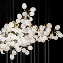 Axyaa Grapes Bunch Glass Chandelier for Dining Living Room Hall Hotel Restaurant