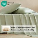 Axyaa Mulberry Silk Bedding Set Duvet Cover Flat Sheet Pillowcase Twin King Queen Size