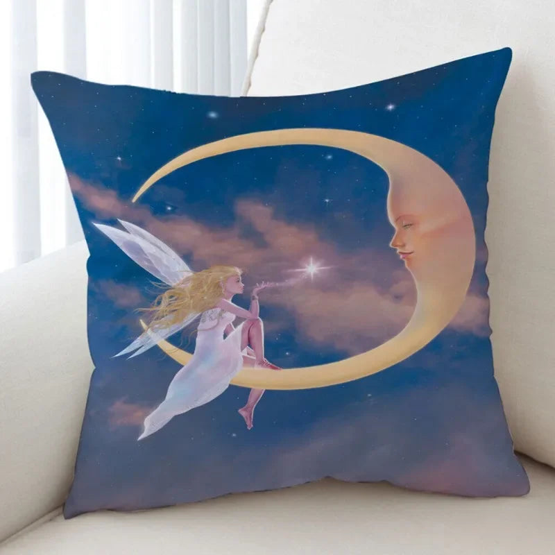 Axyaa Skull Lighthouse Monster Cushion Covers 45x45CM - Cool Art Animals Scary Design