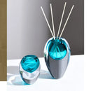 Axyaa Transparent Thick Bottom Glass Vase for Hydroponic Flower Arrangement