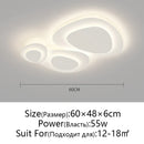 Axyaa White LED Ceiling Light for Home Indoor Living Dining Kitchen Bedroom