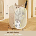 Axyaa Portable Toy Storage Basket: Large Capacity, Multifunctional, Handheld & Kid-Friendly