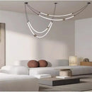 Axyaa Nordic LED Chandelier for Stylish Dining & Living Spaces