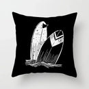 Axyaa Black and White Nordic Style Car Pillowcase Sofa Pillow Cover