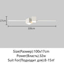 Axyaa LED Ceiling Chandelier for Dining Living Room Kitchen Aisle Lighting