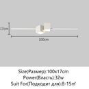 Axyaa LED Ceiling Chandelier: Modern Lighting Fixture for Dining Room, Living Room, Kitchen, and Aisle
