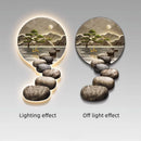 Axyaa Crystal Ceramic LED Wall Lamp for Modern Wall Decor