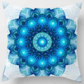 Axyaa Indian Mandala Print Polyester Pillow Case Sofa Decor Throw Pillows 45x45cm