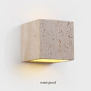 Axyaa Wabi-sabi Stone Wall Light for Home Decor and Bedside Reading