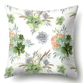 Axyaa Floral Landscape Painting Cushion Cover 45x45CM Home Decor Pillowcase