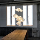 Axyaa Nordic Pebble Chandelier: Modern, Creative Lighting for Restaurants, Bars, and Hotels