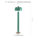 Axyaa Minimalist Mushroom Floor Lamp, Green/Pink, Decorative Lighting for Living Room