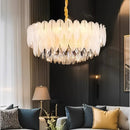 Axyaa LED Chandelier for Modern Home Decoration and Indoor Lighting