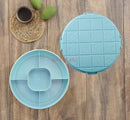 Axyaa Dried Fruit Box with Dividers and Lids