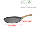 Axyaa 3-Layer Non-Stick Frying Pan for Eggs, Steak, Pancakes - Versatile Kitchen Cookware