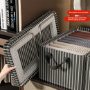 Axyaa Clothes Storage Box Organizer with Metal Frame for Wardrobe Organization.