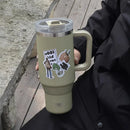 Axyaa 40oz Tumbler Cup Stainless Steel Insulated Coffee Mug with Straw