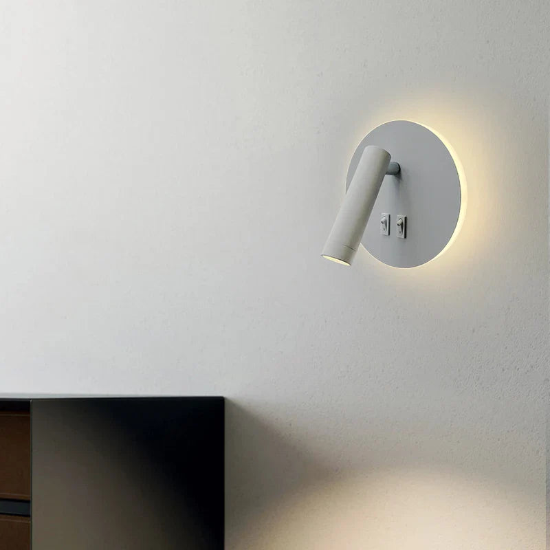 Axyaa Adjustable LED Wall Lamp for Room, Study, Bedside - Indoor Lighting