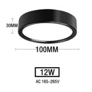 Axyaa 220V LED Ceiling Spot Downlights 15W-20W Kitchen Lighting Fixture