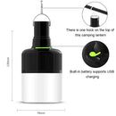 Axya LED Rechargeable Outdoor Hanging Camping Lantern Night Light