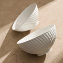 Axyaa Modern Ceramic Noodle Soup Bowl, Premium Quality Large Tableware