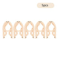Axyaa Folding Hanger Set for Clothes Storage Organization