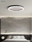Axyaa Crystal Ceiling Lamp: Modern Italian Minimalist Design for Bedroom & Living Room