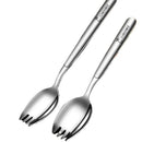 Axyaa Stainless Steel 2-in-1 Fork Spoon for Pasta Salad & Household Dining