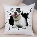 Axyaa Cute Dog Print Pillow Case for Home Decor and Comfort